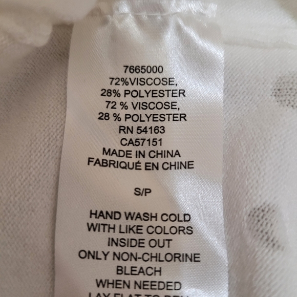 Karl Lagerfeld short sleeve sweater size small - Picture 11 of 12